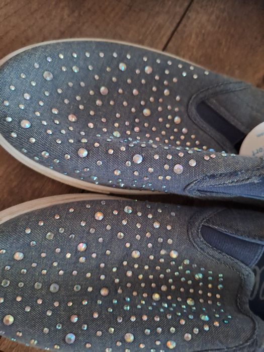 Trampki Lilley niebieskie 37