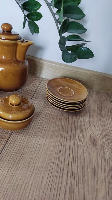 Serwis kawowy serwis do herbaty kubeczki imbryk czajnik porcelana