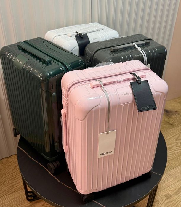 Валіза Rimowa essential green /ballerina pink/white /grey /magenta ручна поклажа /чемодан  ручная кладь