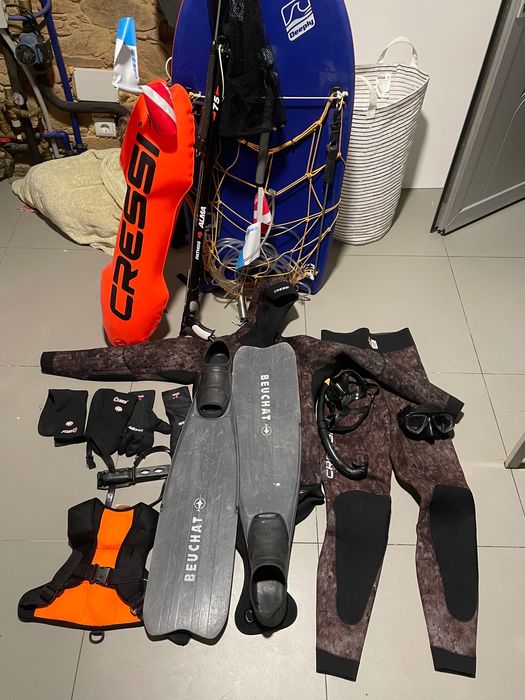 Caça Submarina - Material completo