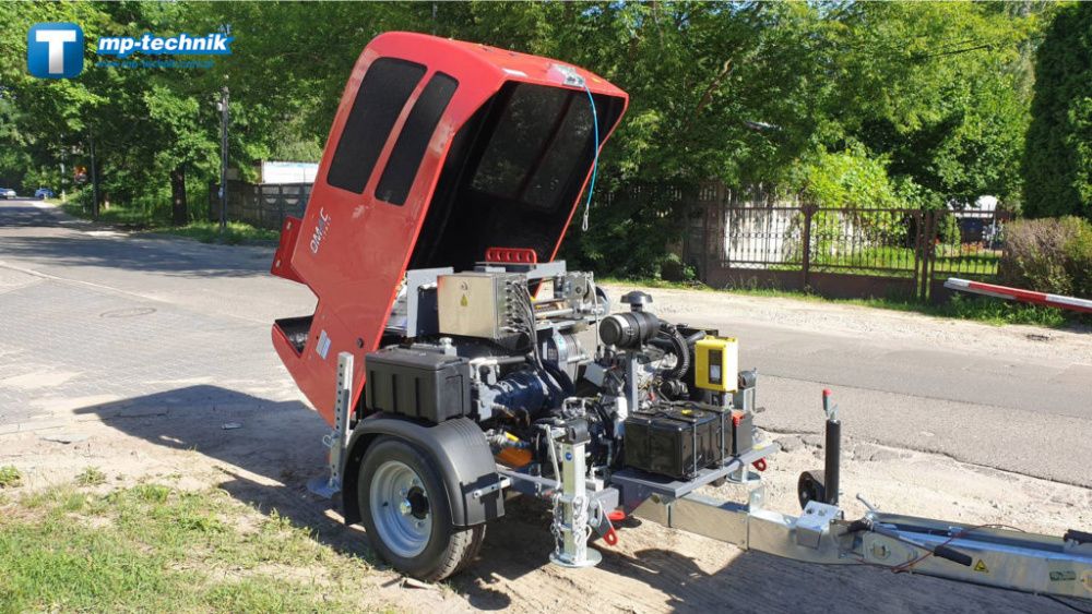 Wciągarka linowa do kabli, kablówka 5 ton OMAC UP50 z rejestratorem