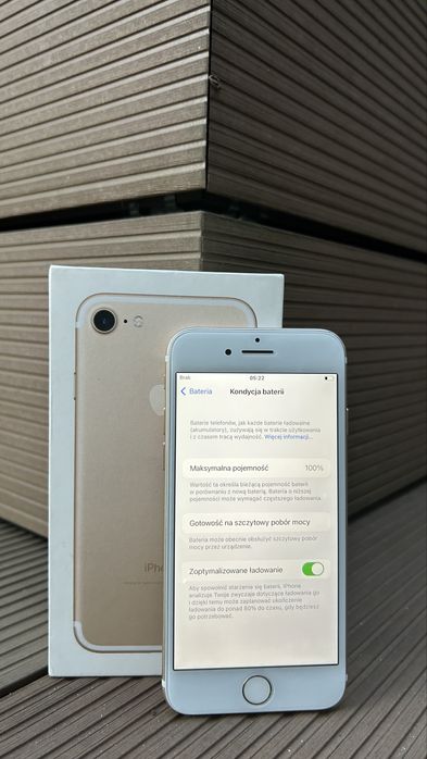 Iphone 7 32 Gb Gold Nowa 100% Bateria