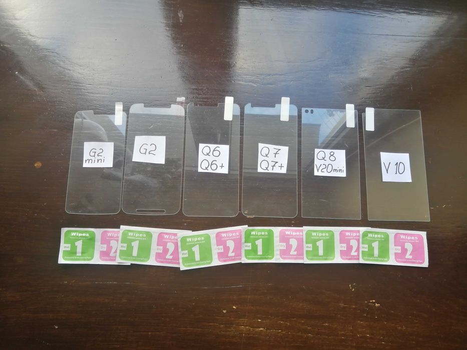 Захисне скло LG модель G модель Q модель V защитное стекло олеофобне