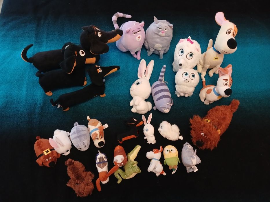 М,які іграшки із мультфільму Секрети домашніх тварин