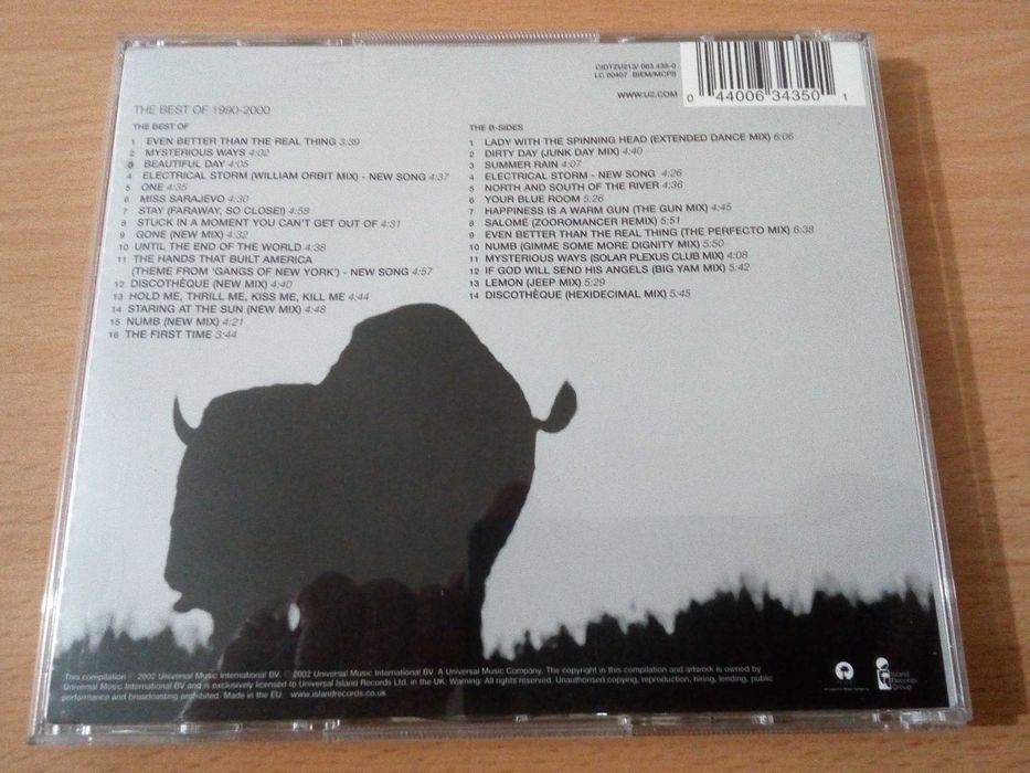 U2 - The Best Of 1990 a 2000 & B-Sides 2xCD