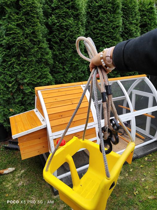 Huśtawka ogrodowa dla dzieci