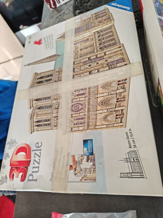 Puzzle kilka zestawów, także 3D