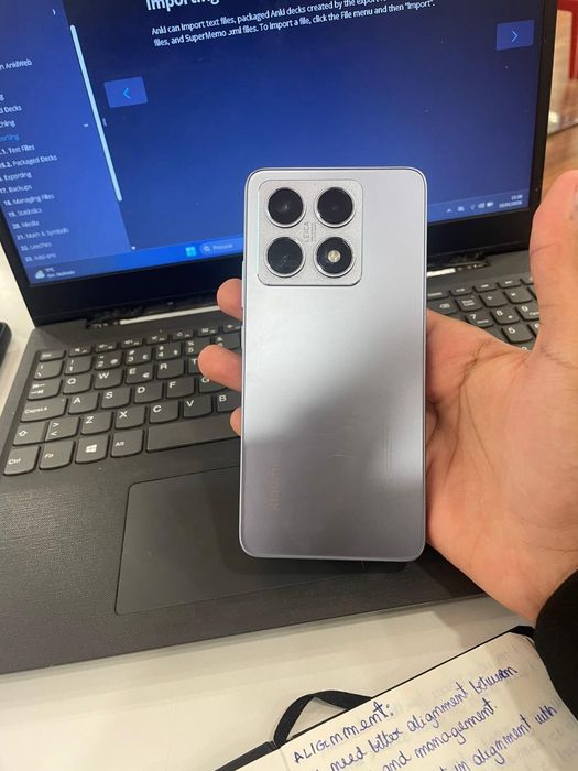 xiaomi  MI 14 T 12 RAM 256 gbs