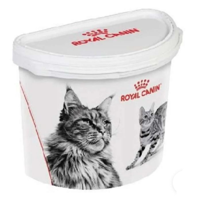 3 szt  • Półokrągłe Pojemniki na Karme • Royal Canin • Kot & Pies