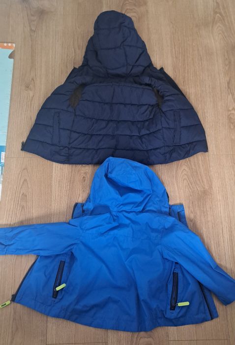 Kurtka + bezrękawnik, rozmiar 98