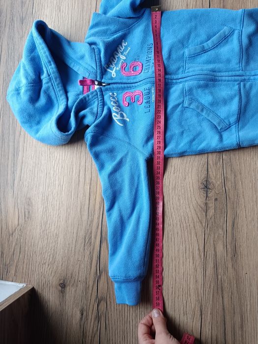 Bluza na zamek dla dziewczynki