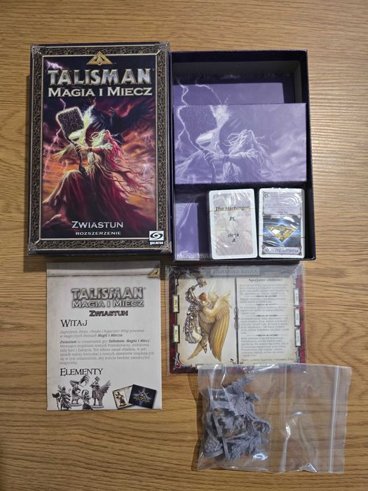 Gra planszowa Talisman: Magia i Miecz Zwiastun (Jak nowa)