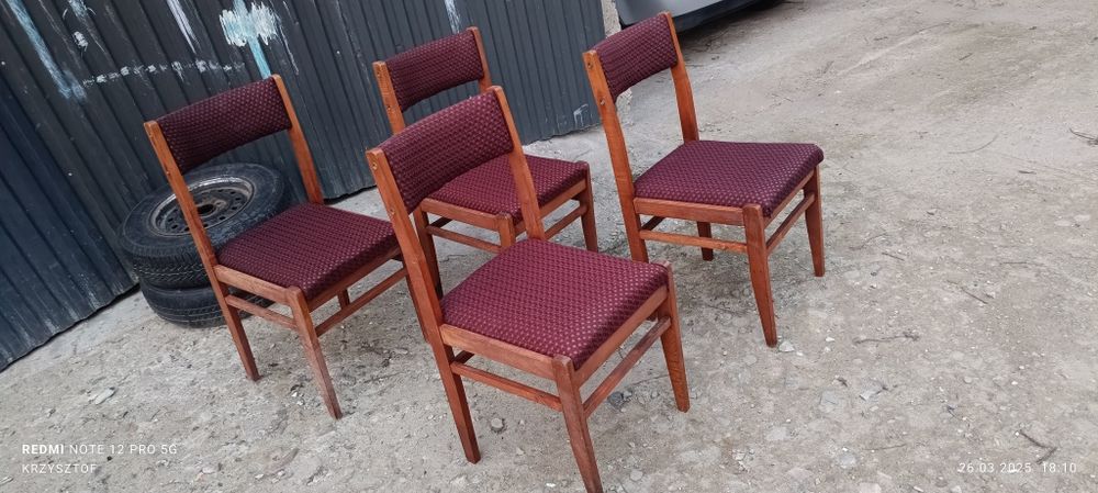 Stolik  krzesła Jafameg i inne