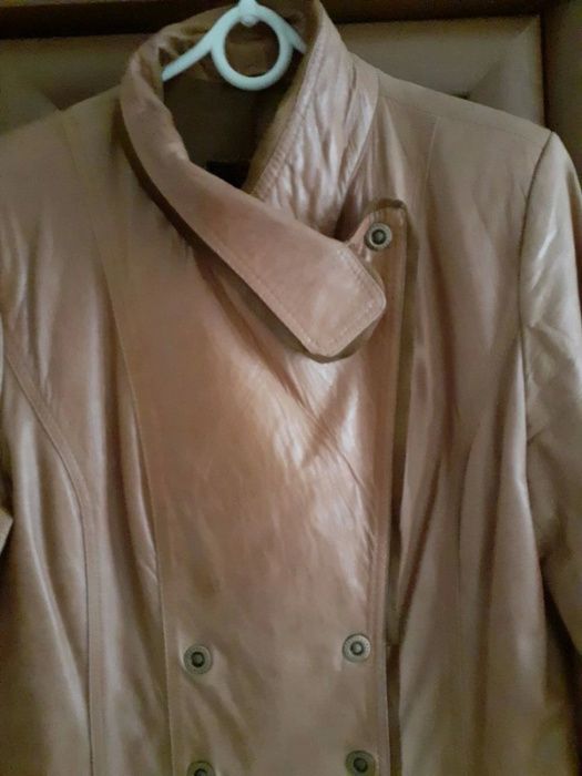 Płaszczyk ze skóry naturalnej