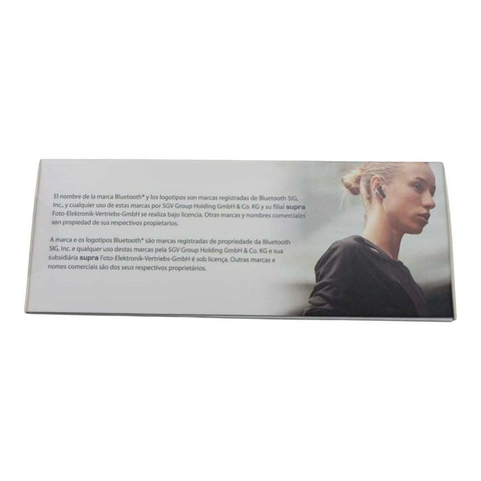 Aureculares com Bluetooth e crã