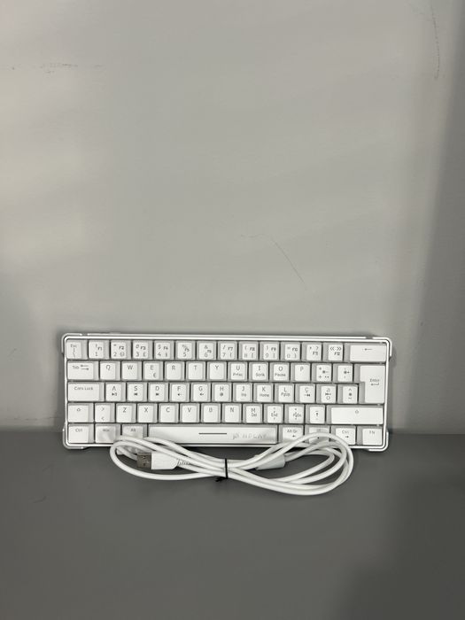Teclado Nplay 60% Branco
