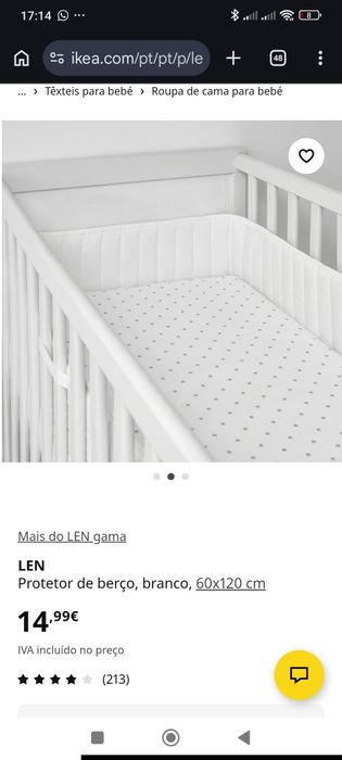 Berço Branco Ikea