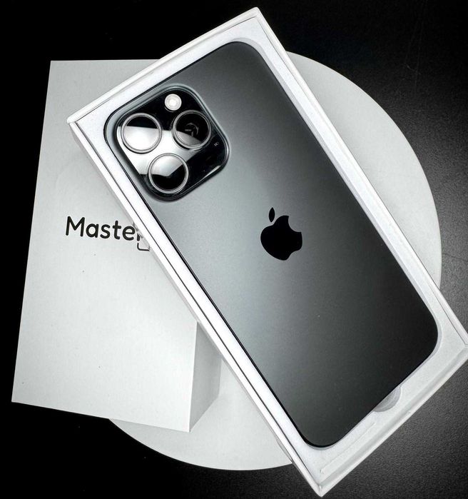 Iphone 16 Pro Max 256GB Black Jak Nowy Bateria 94-97% 6msc Gwarancji