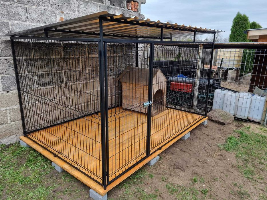 Klatki i kojce dla psów np.4x2m