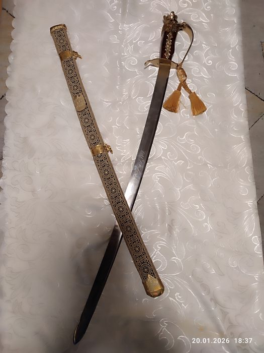 Szabla.Komplet z pochwą.