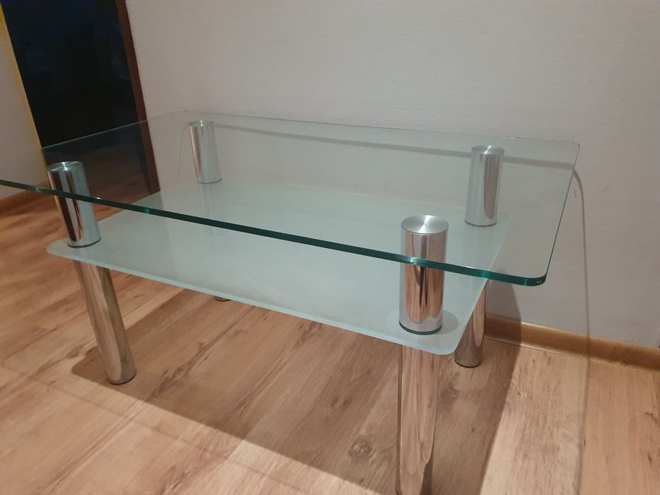 Stolik szklany 100x60 cm