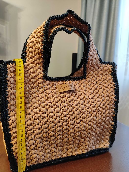 Torba szydełkowa, crochet bag, boho style
