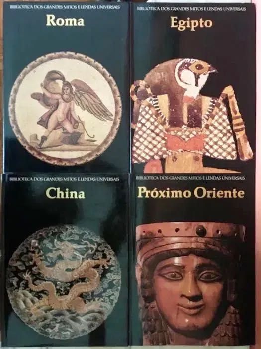 MITOS e LENDAS UNIVERSAIS - editorial verbo - 11 vol. - completo
