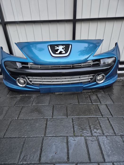 Zderzak przód przedni peugeot 207 kod lak KMU rok 07