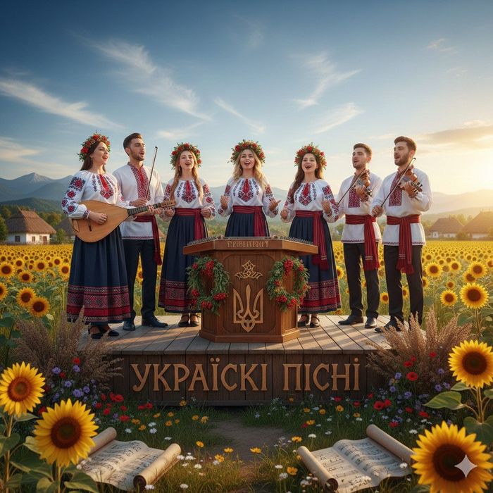 Флешка 8gb з українськими піснями