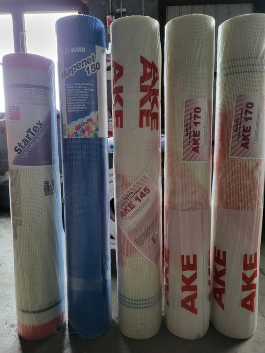 Siatka podtynkowa, elewacyjna