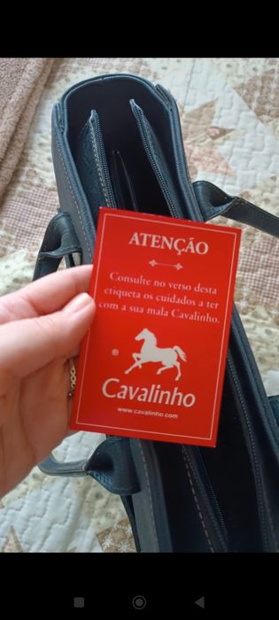 Mala Cavalinho azul marinho