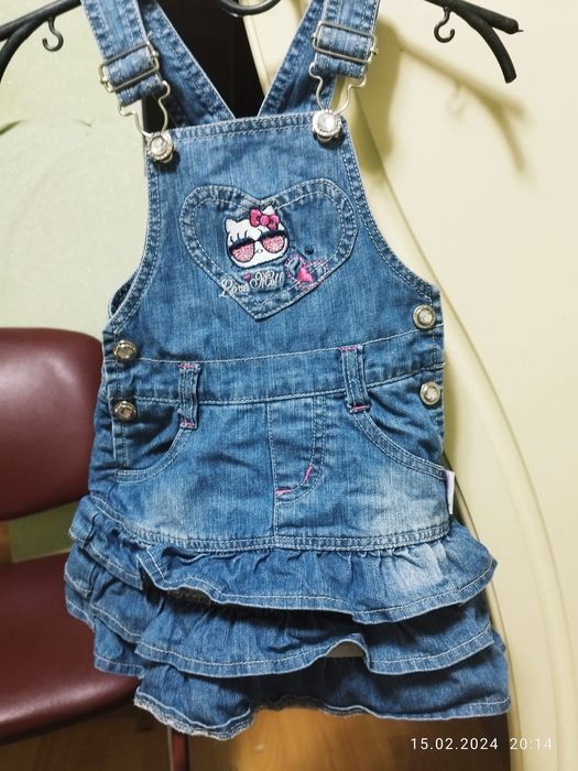 Сарафанчик джинсовий