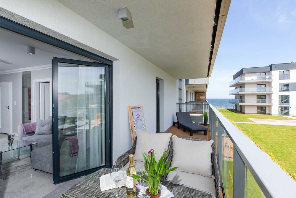 Apartament LAWENDOWY Gardenia Dziwnów z widokiem na morze EPpartamenty