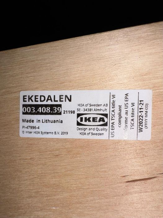 Stół rozkładany Ikea model EKEDALEN