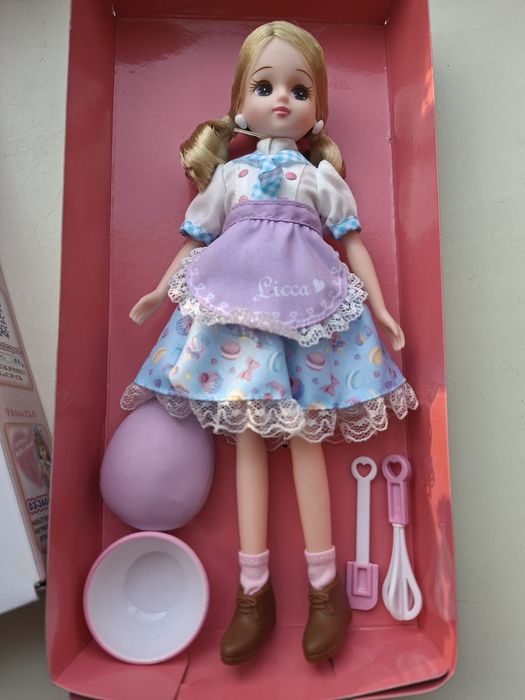 Японська лялька Licca chan кондитер  в коробці