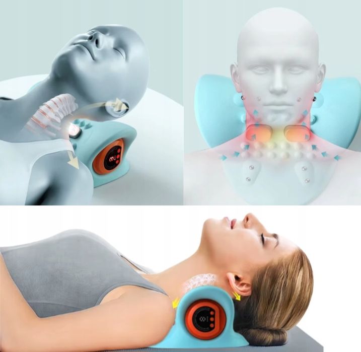 SKYPILLY  Poduszka masująca SHIATSU bezprzewodowa