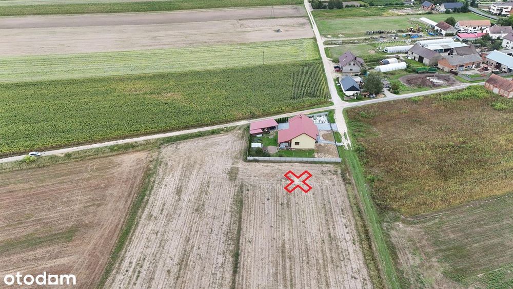 OKAZJA - na sprzedaż - DZIAŁKA o pow. 949 m² - ZBARZEWO - Widok 5