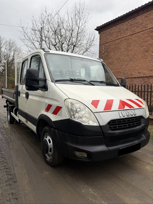 Iveco Daily 35C13 Lift Klima Doka Brygadówka 7-os Wywrotka Oryginał