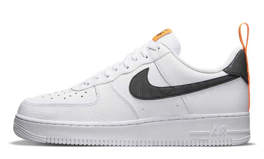 Nike air force чоловічі білі шкіряні кросівки кеди форси розмір 45.5