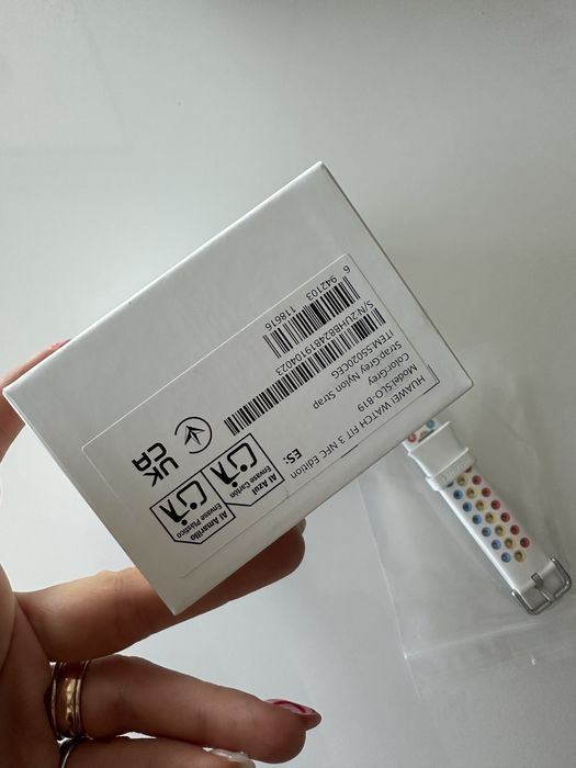 smartwatch Huawei Watch Fit 3 novo/na caixa