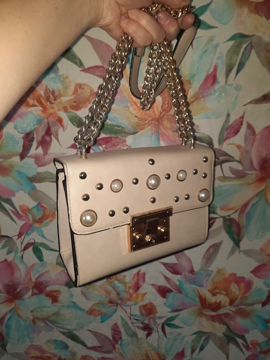 Летний клатч на лето. С жемчугом.