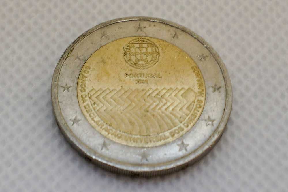 9 Moedas de 2 Euros Comemorativas de Portugal