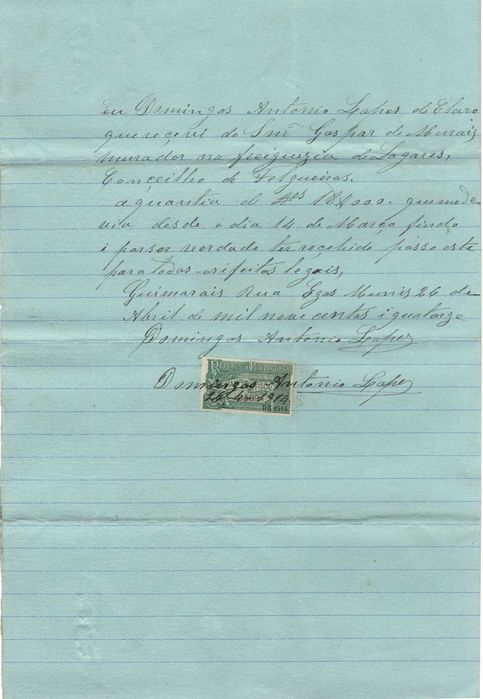 Conjunto de documentos relativos ao concelho de Felgueiras
