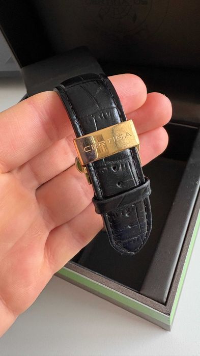 ZEGAREK CERTINA DS-8 Chrono Moonphase Precidrive –stan idealny,komplet