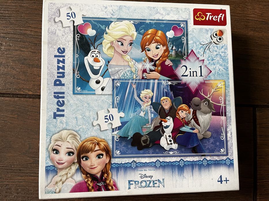Дитячі пазли Trefl та Castorland  на 4+  років