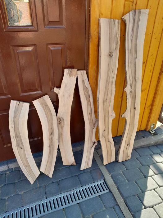 Deski orzech włoski. Sezonowane