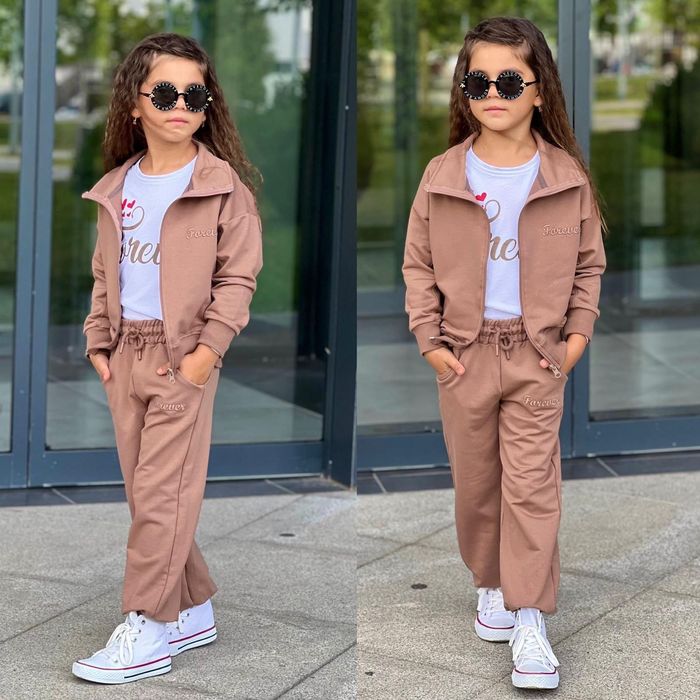 Bawełniany komplet trzyczęściowy 98-140