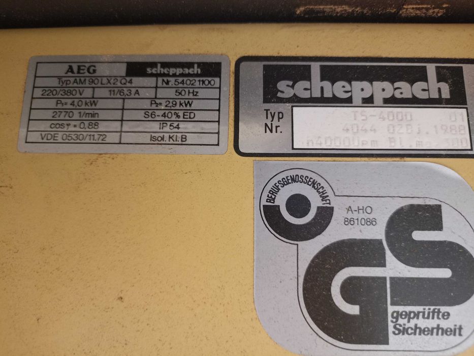 Pila formatowa Scheppach ts4000