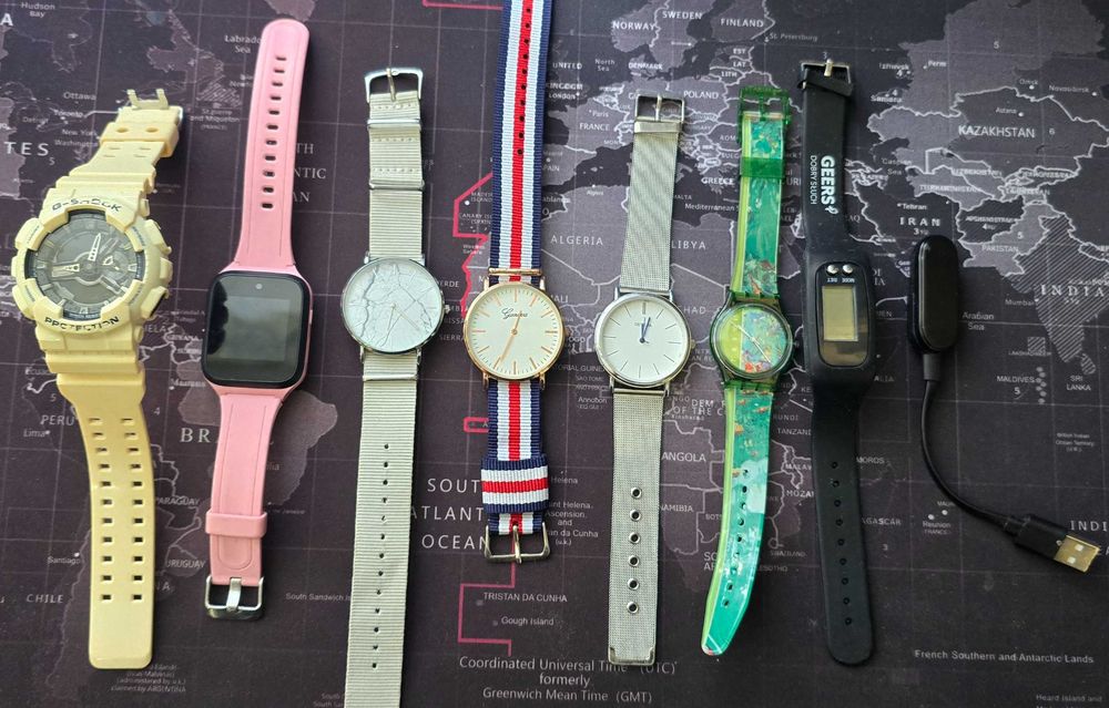 8 zegarków g-shock smart watach działające i do naprawy