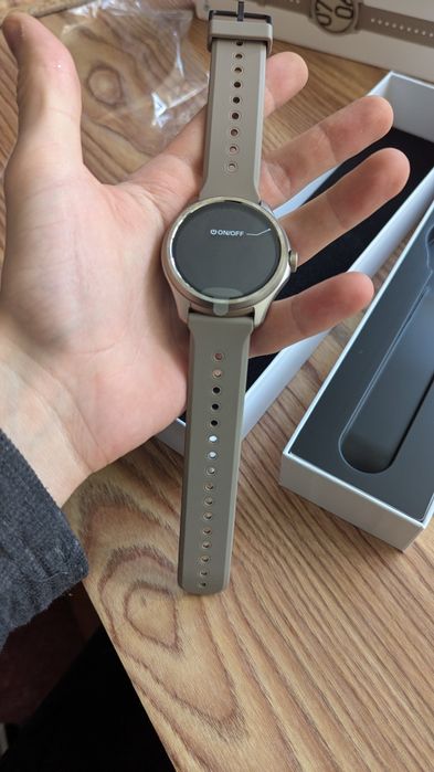 Смарт часы годинник Mobvoi TicWatch Pro 5 GPS Sandstone